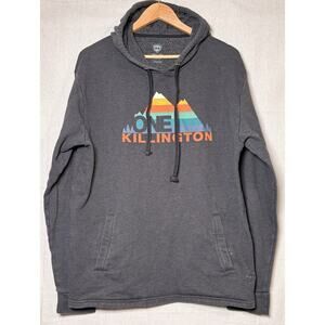 Killington‎ Vermont Ski One Hoodie Till I die Hoodie Sweatshirt Men’s Sz L Gray